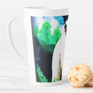 Polar Bear in The Wild. Buy Now Latte Mug