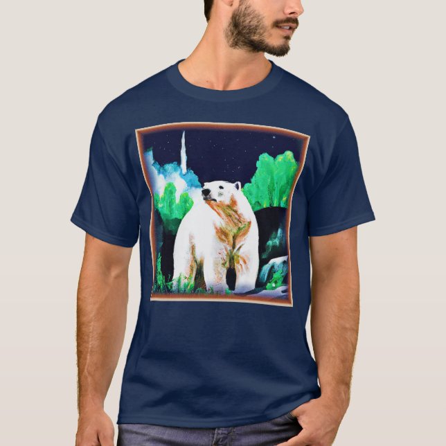 Polar Bear in The Wild. Buy Now T-Shirt (Front)