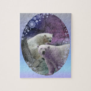 Polar Bear Indy Zoo Jigsaw Puzzle