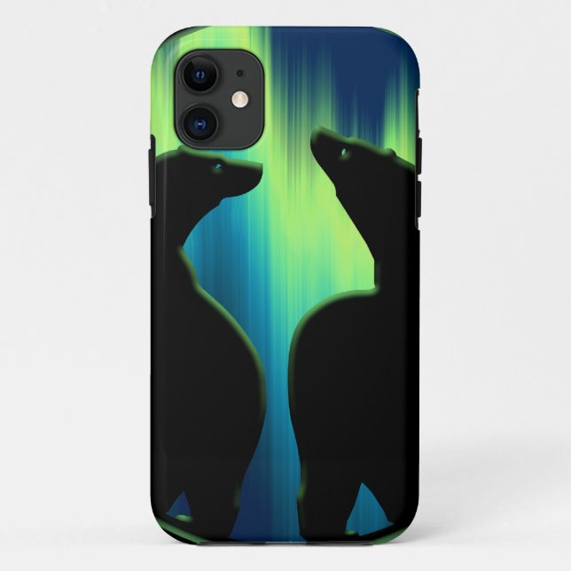 Polar Bear IPhone 5 Case Wildlife Art  Bear Gifts (Back)