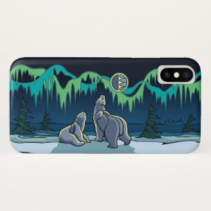Polar Bear iPhone Cases Tribal Art Bear Case