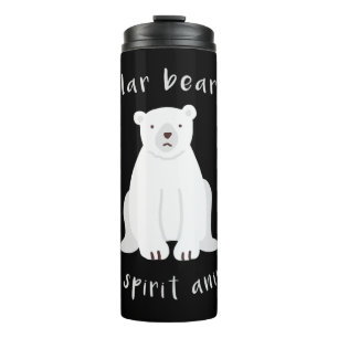 Polar Bear Is My Spirit Animal Thermal Tumbler