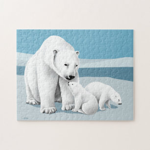 Polar bear jigsaw puzzle