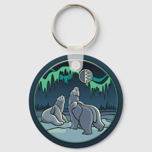 Polar Bear Key Chain Bear Gifts Polar Bear Keychai