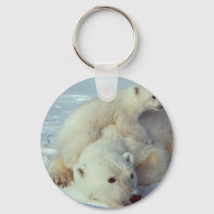 Polar Bear Key Ring