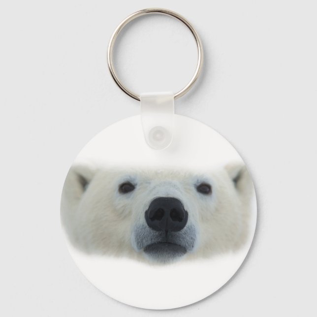 Polar Bear Key Ring (Front)