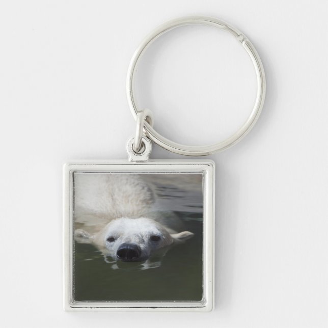 Polar Bear Key Ring (Front)