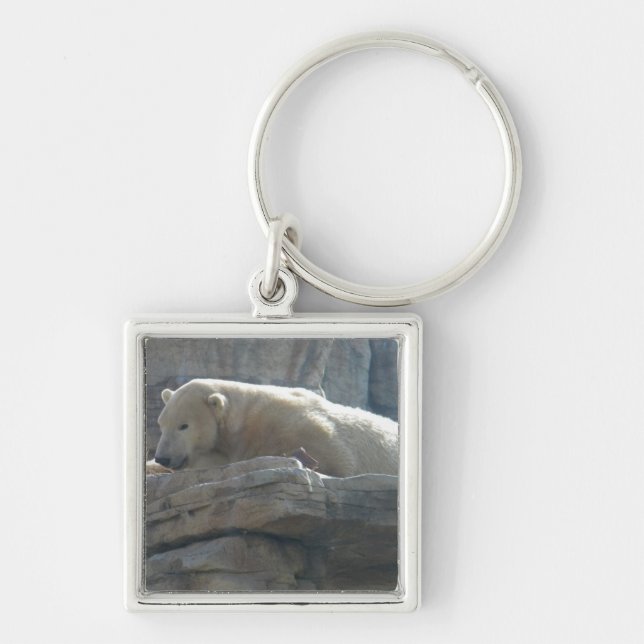 Polar Bear Key Ring (Front)