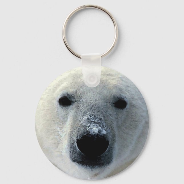 Polar Bear Key Ring (Front)