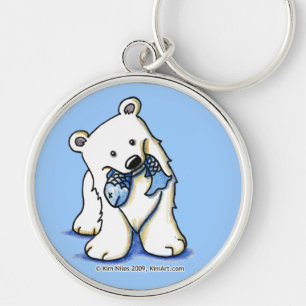 Polar Bear Keychain