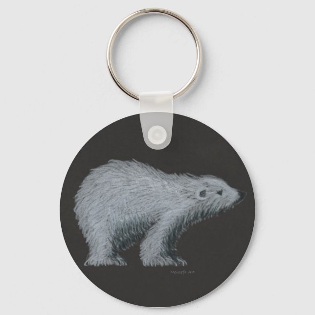 Polar Bear Keychain (Front)