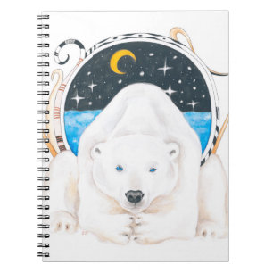 Polar Bear King Notebook