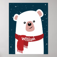 Polar Bear l Christmas l Holiday Customisable
