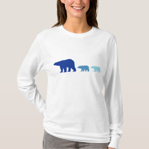 "Polar Bear" Ladies AA Hoody Long Sleeve