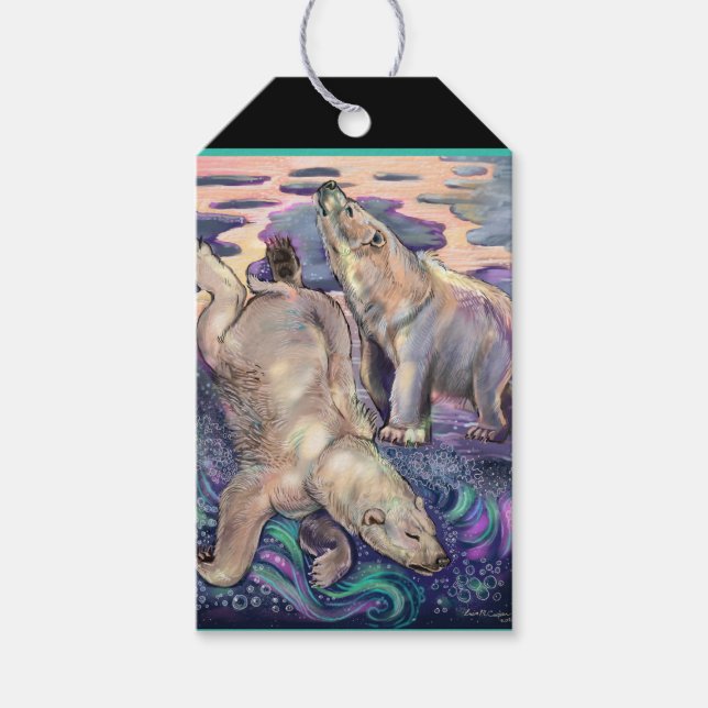 Polar Bear Magic Gift Tags (Front)