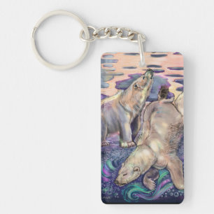 Polar Bear Magic  Key Ring