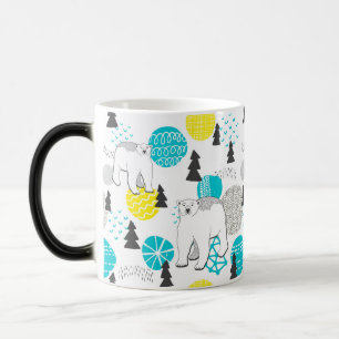 Polar bear magic mug