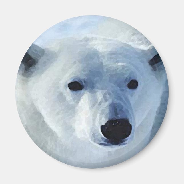Polar Bear Magnet (Front)