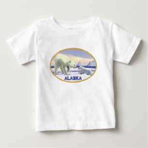 Polar Bear - Mama Nose Best Baby T-Shirt