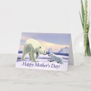 Polar Bear - Mama Nose Best Card