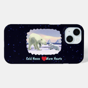 Polar Bear - Mama Nose Best iPhone 15 Case