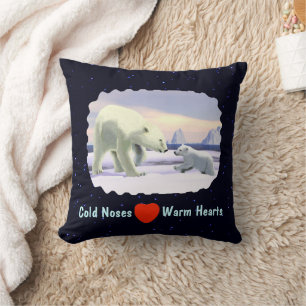 Polar Bear - Mama Nose Best Cushion