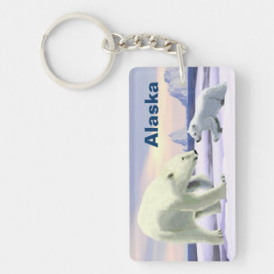 Polar Bear - Mama Nose Best Key Ring