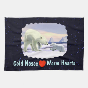 Polar Bear - Mama Nose Best Tea Towel