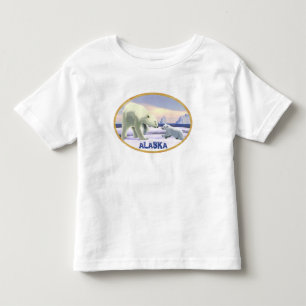 Polar Bear - Mama Nose Best Toddler T-Shirt