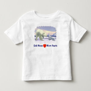 Polar Bear - Mama Nose Best Toddler T-Shirt