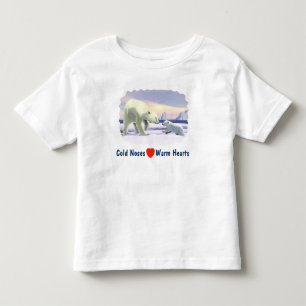 Polar Bear - Mama Nose Best Toddler T-Shirt