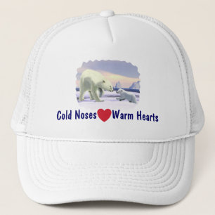 Polar Bear - Mama Nose Best Trucker Hat