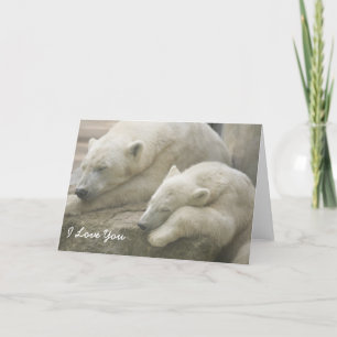Polar Bear Mother's Day Card