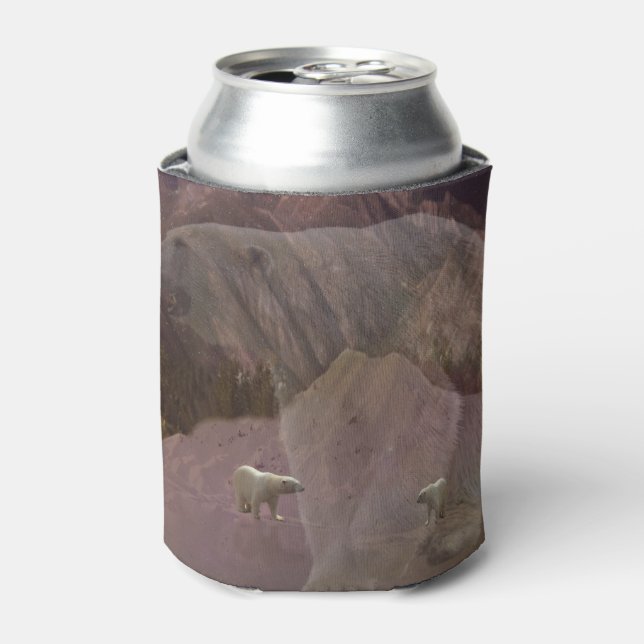 Polar Bear Mountain, Can Cooler (Can Front)