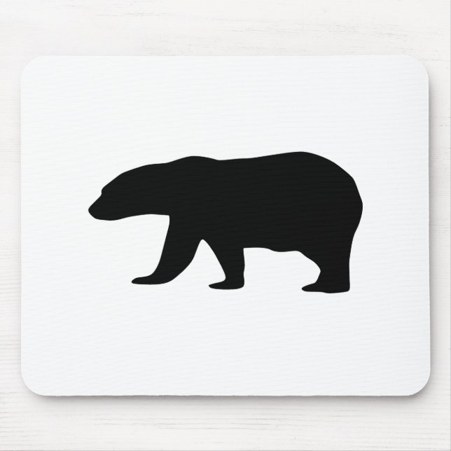 Polar Bear Mouse Mat (Front)