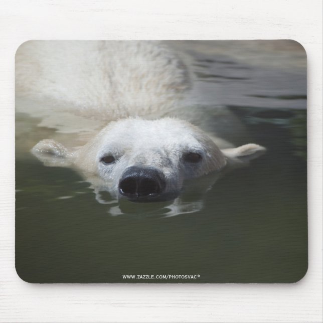 Polar Bear Mouse Mat (Front)