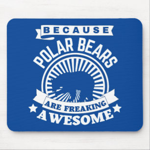 Polar Bear Mouse Mat