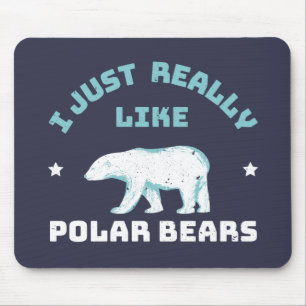Polar Bear Mouse Mat