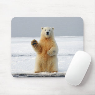 Polar Bear Mouse Mat