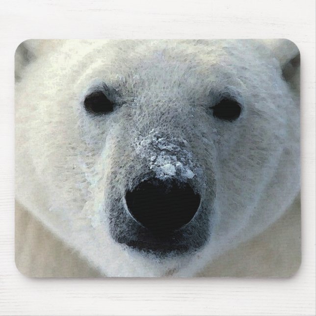 Polar Bear Mouse Mat (Front)