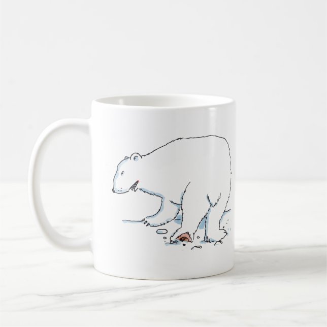Polar Bear mug (Left)