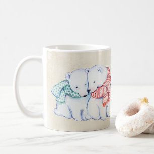 POLAR BEAR MUG. POLARBEAR GIFT COFFEE MUG