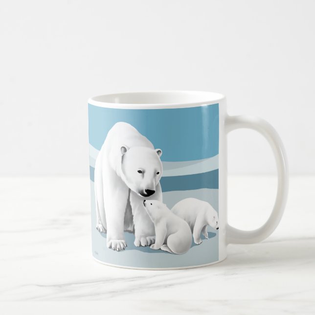 Polar Bear Mugs (Right)