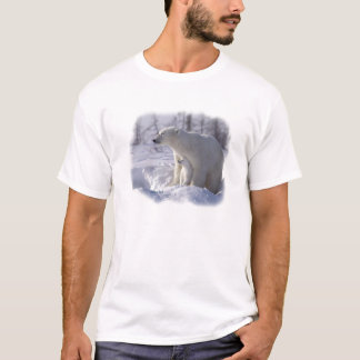 Polar bear mum and cub T-Shirt