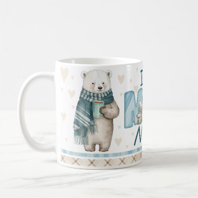 Polar Bear Mum Mug (Left)