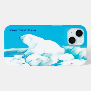 Polar Bear On Ice Case-Mate iPhone Case