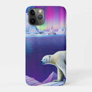 Polar Bear on Ice iPhone 11 Pro Case