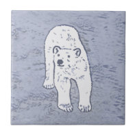 Polar Bear on Ice Painting - Original Wildlife Art