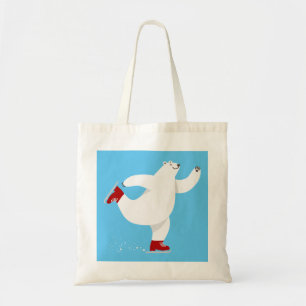 Polar Bear on ice Tote Bag