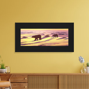 Polar Bear Painting Prints & Posters